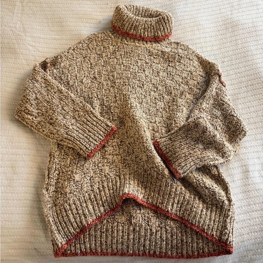Free People Chunky Turtleneck Sweater